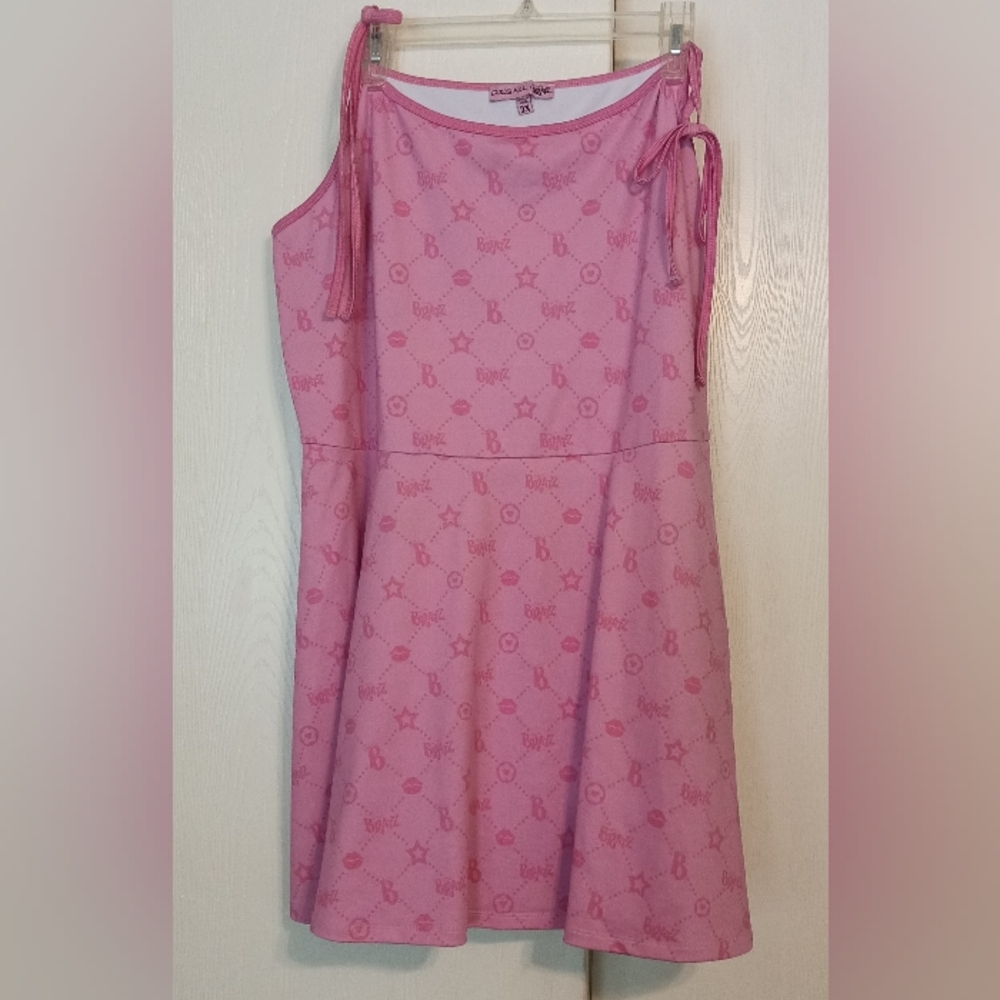 Dolls Kill Pink Bratz Slip Dress